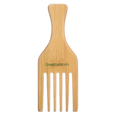 GranNaturals Wide Tooth Wooden Comb & Afro Pick - Natural 1 Count (Pack of 1)  - Image 1 of 4