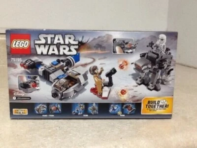 LEGO Star Wars Ski Speeder vs. First Order Walker Microfighters 75195 NEW Sealed - Image 1 of 4