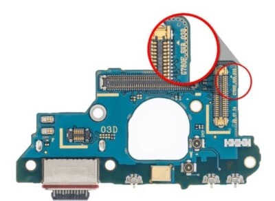 Placa de puerto de carga original Samsung Galaxy S20 FE 5G con placa PCB GH96-13917A Foto 1 de 4