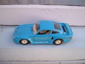 BURAGO SCALA 1/24 PORSCHE 959 TURBO UNO SPLENDIDO MODELLO VINTAGE SENZA SCATOLA!!! - Foto 1 di 4
