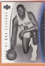 2000-01 UD NBA LEGENDS BASKETBALL WALT BELLAMY #23 KNICKS NMMT/MINT *69844