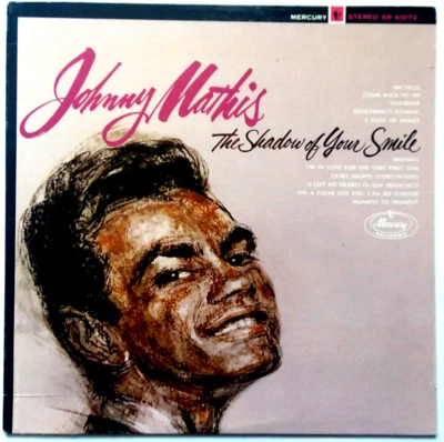 JOHNNY MATHIS -The Shadow of Your Smile - Vinyl LP 1966 Mercury Records SR 61073 - Image 1 of 4