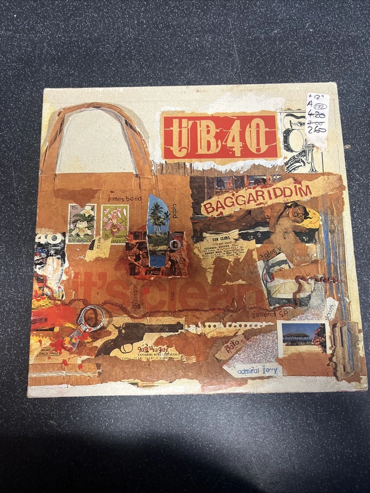 UB40 Baggariddim Vinyl LP Record Album LPDE10 Foto 1 de 4
