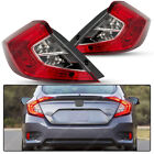 Sedan Only For 2016-2021 Honda Civic Outer Tail lights Rear Lamps LH RH W/O Bulb