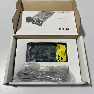 Eaton 103006826 / 3400390000 ConnectUPS-MS Network Management Card NEW IN BOX - Image 1 of 4