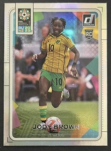 Jody Brown 2023 Donruss FIFA Women's World Cup SILVER PARALLEL Rookie #89 - Picture 1 of 2