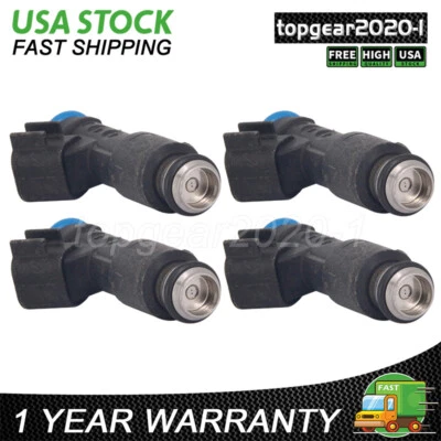 4x Fuel Injectors For Suzuki Forenza Reno 2.0L 2006-2008 2.0L 96493843 842-12374 - Изображение 1 из 4