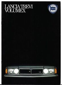Lancia Trevi Volumex VX 1982-84 Verkaufsbroschüre zum französischen Markt