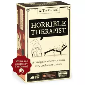 Exploding Horrible Therapist Gioco di Carte Gattini Divertente Famiglia-Adulti&Età--17+ N6J5 - Foto 1 di 9