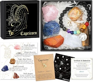 CAPRICORNO - Regali Zodiacali per Donna e Uomo, Regali Spirituali, Regali Zodiaco - Foto 1 di 7