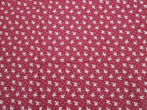 Connecting Threads Red Shooting Star Fabric American Heritage Bottle Rocket 3 Yd - Picture 1 of 7