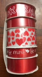 Ribbon 15 Yards-3 Yards (2.74m) Each 5 Spools New - Picture 1 of 2