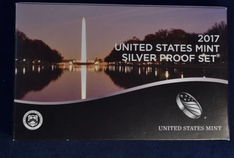 2017 U.S Silver Proof Set in OGP Cover