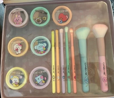 New The Creme Shop BT21 BABY Perfect Blend Brush Collection Gift Set Eyeshadow - Image 1 of 4