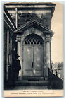 ok. 1940 Wejście Pijany kościół Germantown Pennsylvania PA Vintage Pocztówka