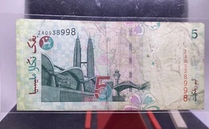 MALAYSIA 2000 RM5 RINGGIT ZA0938998 REPLACEMENT NOTES. - Picture 1 of 4