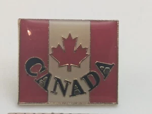 Canada Maple Leaf and Flag Lapel Pin - Picture 1 of 4