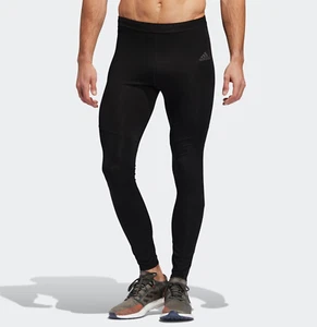 adidas Own The Run Long Tights Mens - Running / Training - Black - All Sizes - Picture 1 of 9