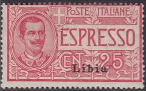 Italy Libia - Exp. n. 1  cv 240$ - MH* - Picture 1 of 2