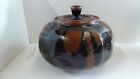 Vintage Reg Preston Australian Pottery Lidded Canister Pot Jar Studio Ceramics