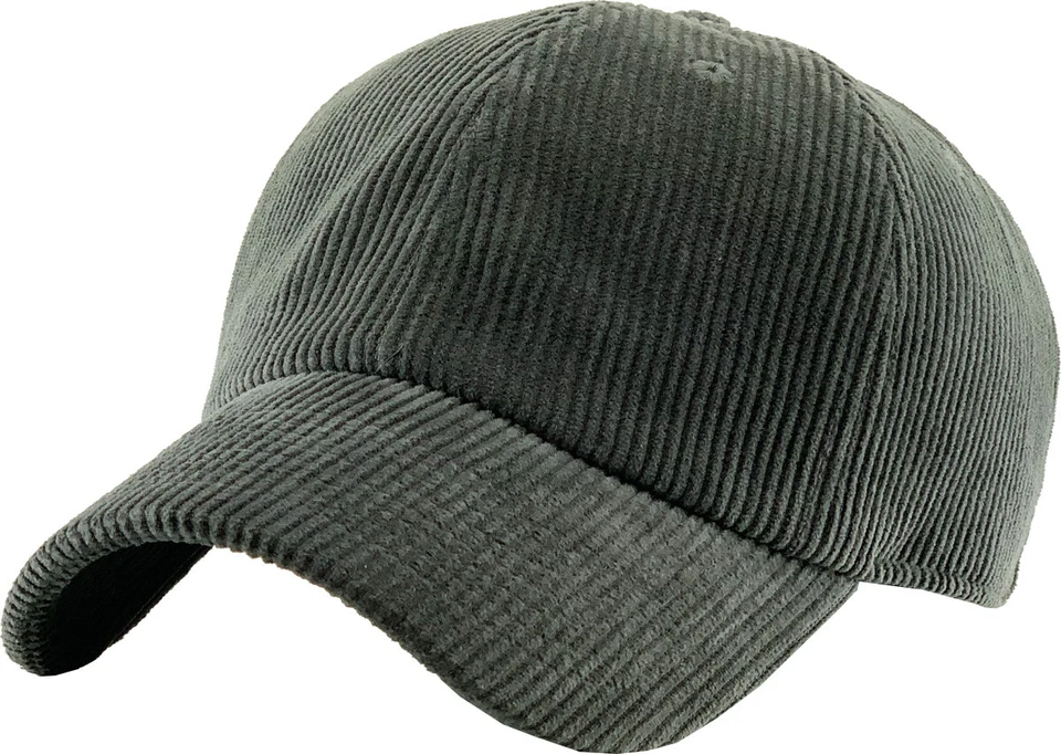 Corduroy Dad Hat Baseball Classic Adjustable Soft Plain Cap - Image 1 of 1