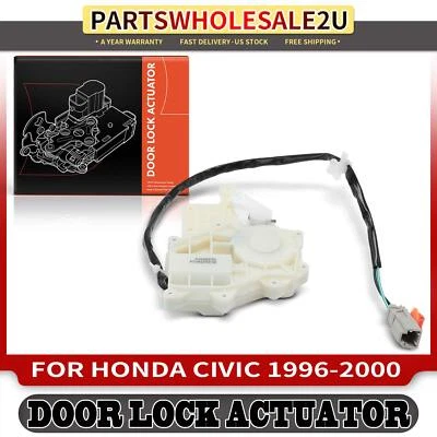 Actuador de cerradura de puerta derecha delantera o trasera para Honda Civic 1996 1997-2000 L4 1,6 L Foto 1 de 4