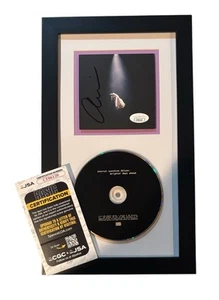 ARIANA GRANDE SIGNED CD JSA FRAMED ETERNAL SUNSHINE DELUXE BRIGHTER DAYS AHEAD - Picture 1 of 1