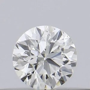 GIA Certified 0.18 Ct Natural Loose Round Cut Diamond 3 mm Color K/SI Clarity - Picture 1 of 6