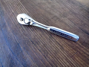 Vintage CRAFTSMAN 3/8" Drive Socket Ratchet Wrench -V-43784 Patent Pending - Picture 1 of 6