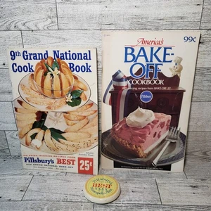 1958 Pillsbury's Best 9th Grand National Bake-Off Recipes Cook Book 100 Recipes - Picture 1 of 12