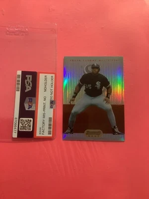 Bowman's Best 1995 - Red Frank Thomas #65 refractor de palabras faltante trasero Foto 1 de 4
