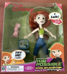 Muñeca Disney Kim Possible Día Escolar Aventura Nueva en Caja - Imagen 1 de 6