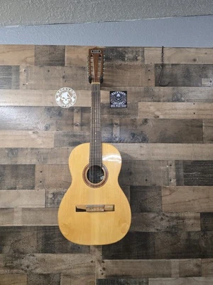 10 -STRING DEL VECCHIO AMPLIFIED CLASSICAL GUITAR  - Image 1 of 4