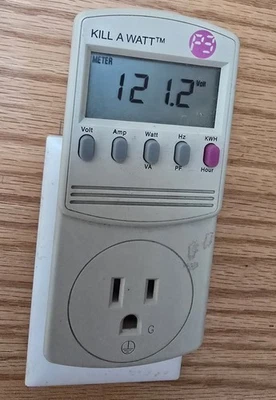 P3 Kill A Watt P4400.01 Electricity Energy Usage Power Monitor 125V 15A  - Image 1 of 3
