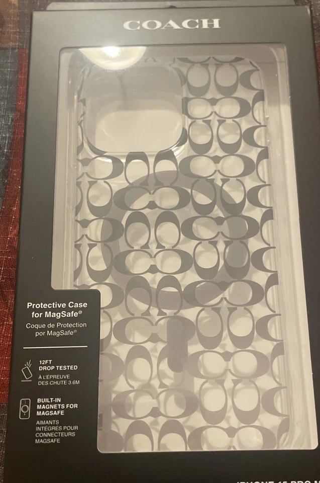 iPhone 15 Pro Max MagSafe 全新蔻驰保护壳 — 第 1/2 张图片