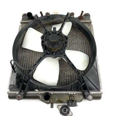 Radiator with Electric Fan for Honda Civic EK - Image 1 of 4