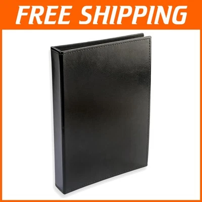 Collector's Banknote Album with 100 Integrated Sheets for 300 Notes - Black - Image 1 of 4
