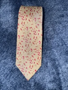 Simon Carter Krawatte Herren Krawatte AOP Floral Geometrisch Pasiley Seide Made London - Bild 1 von 11