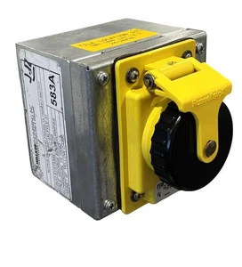 Russellstoll 9R54U2W Twist Lock Buchse 50A 250V 3P 4W wasserdicht DuraGard - Bild 1 von 8