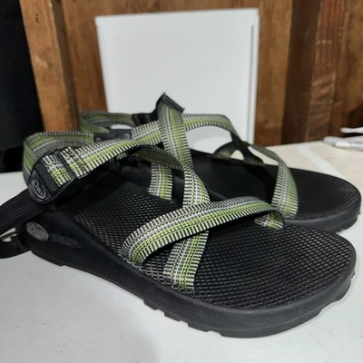 Chaco Z1 Classic Sandals Men’s Size •M12• Green/gray  - Image 1 of 4