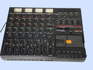TASCAM PORTA TWO Ministudio Multitrack Cassette Recorder Mixer Vintage JUNK - Picture 1 of 7