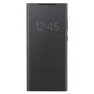 Official LED Case for Samsung Galaxy Note 20 Card-holder Smart LED Cover Black - Picture 1 of 6