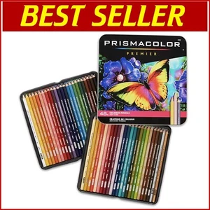 Premier 48-Pack Colored Pencils with Soft Cores for Enhanced Shading - Picture 1 of 12
