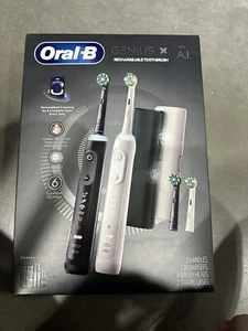 Oral-B Genius X Rechargeable Electric Toothbrush, 2 Pack - Picture 1 of 6