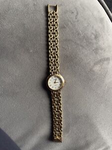 Vintage Ingersoll IN3090 1RR Ladies Gold Plated Quartz Watch