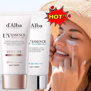 D’ALBA WaterfullPink Tone Up Sunscreen 50ml SPF 50+ PA+++++ - Picture 1 of 12