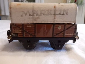 Märklin Spur 0 Güterwagon mit Plane - Bild 1 von 8