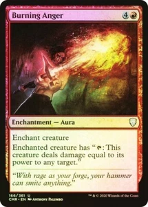 LÁMINA Burning Anger - 005/014 - Poco común - Commander Legends CMR Magic The Gathering - Imagen 1 de 1