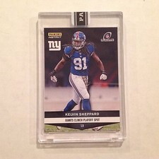 #503. Kelvin Sheppard Giants / LSU MVP 2016 Panini Instant Black 1/1 made