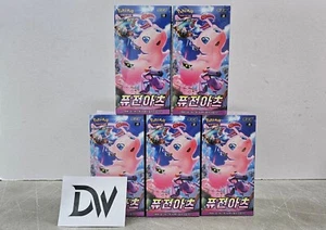 [5 Box] Pokemon Card Sword & Shield Fusion Arts Booster Box Korean Ver. - Picture 1 of 5